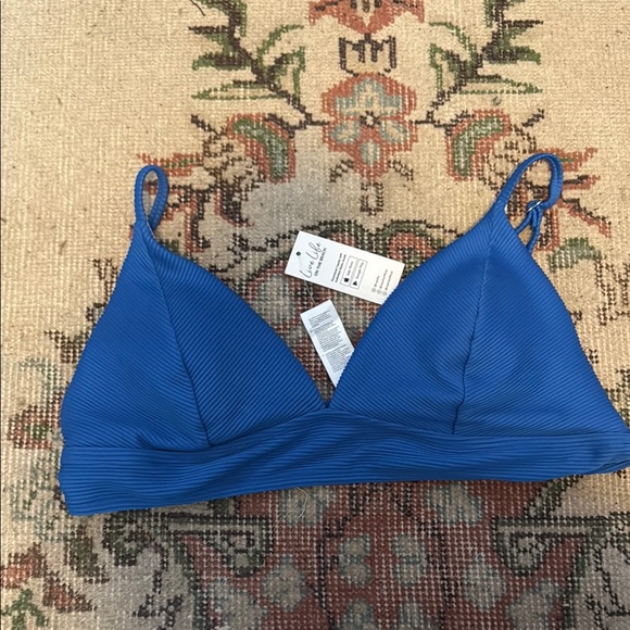 NWT Cupshe Blue Bikini Set with Adjustable Straps - Picture 3 of 3